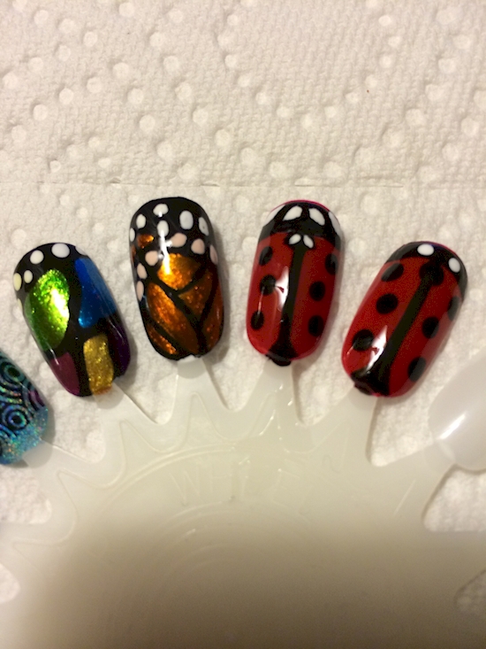 Insect-Inspired Nail Art
