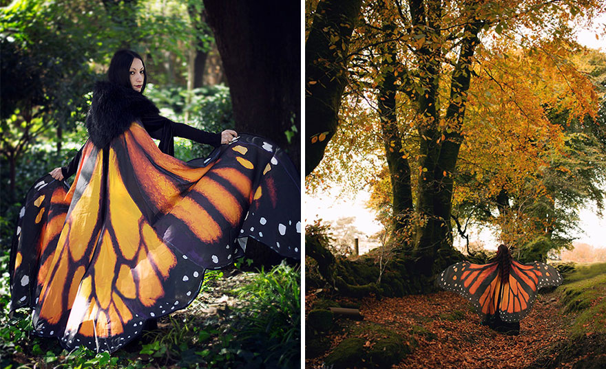 butterfly scarves