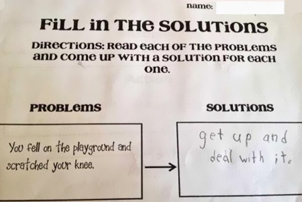 kids prove they have the right answer