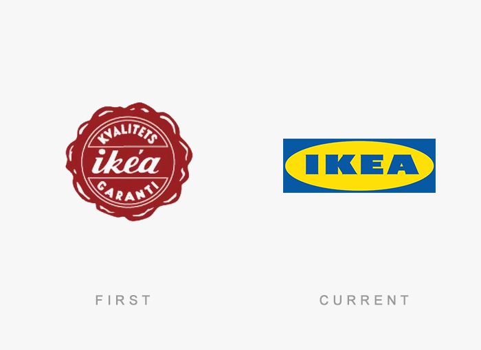 famous logos changed over time 19
