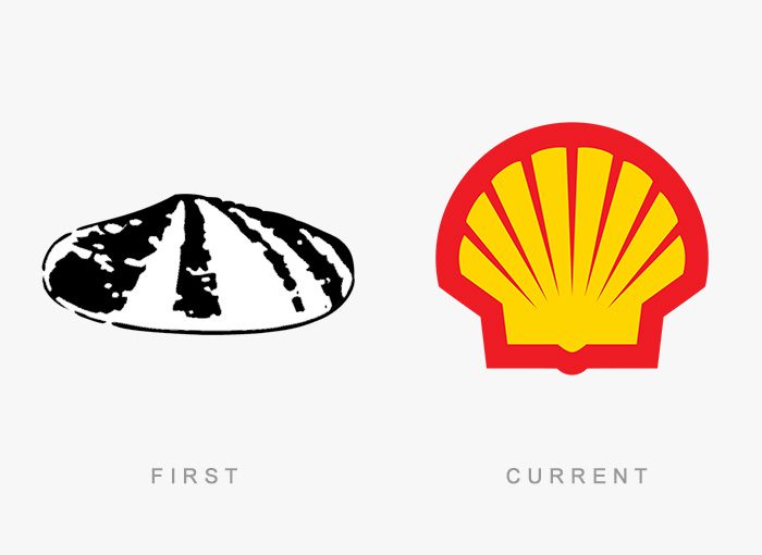 famous logos changed over time 20