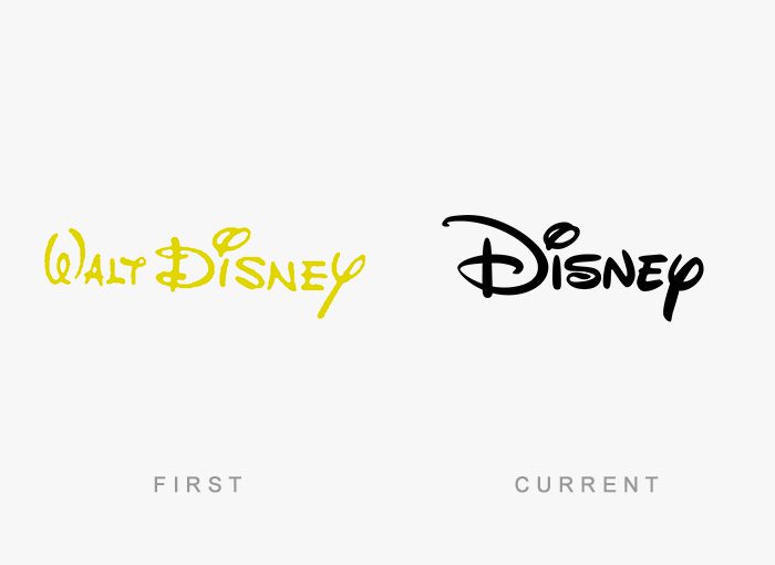 famous logos changed over time 5