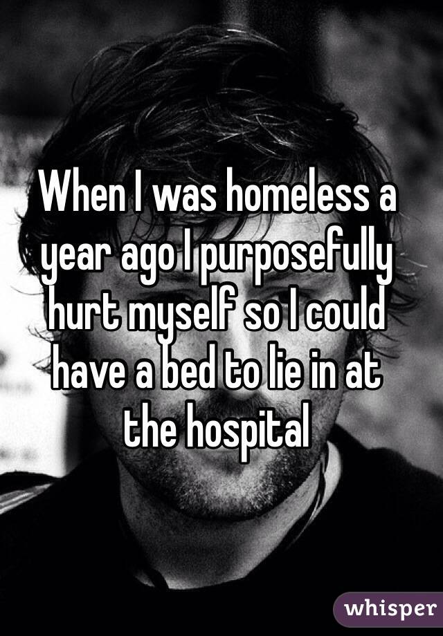 homeless people's confessions 2