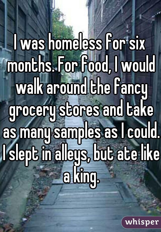 homeless people's confessions 3