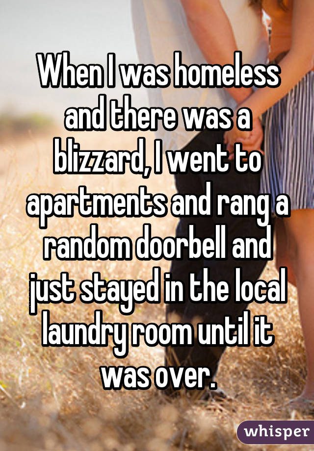 homeless people's confessions 4