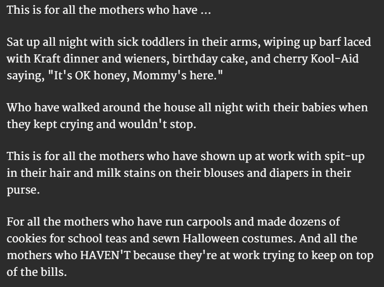 Motherhood Definition 1