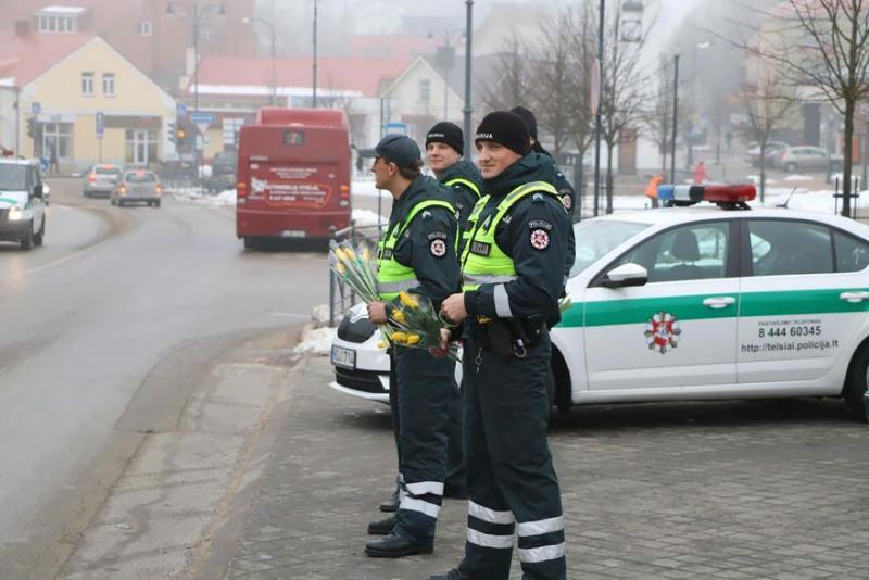 lithuanian police international womens day 