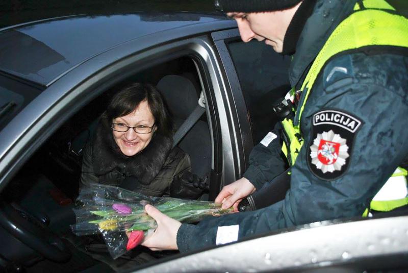 lithuanian police international womens day 