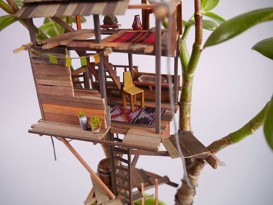 Miniature Tree House