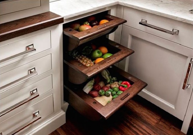 ways to save kitchen space