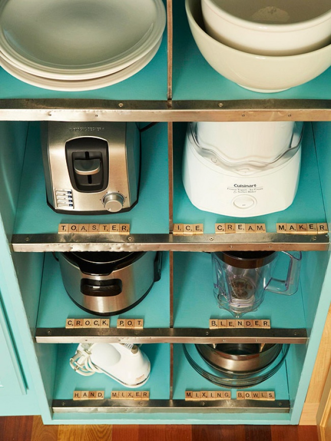 ways to save kitchen space