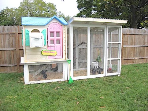 playhouse chicken coop 