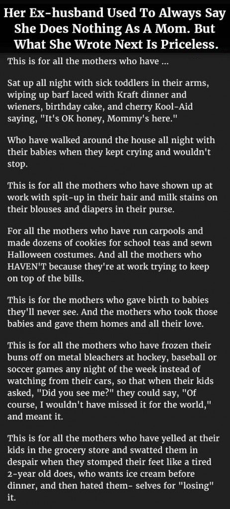 best explanation about being a mom 1