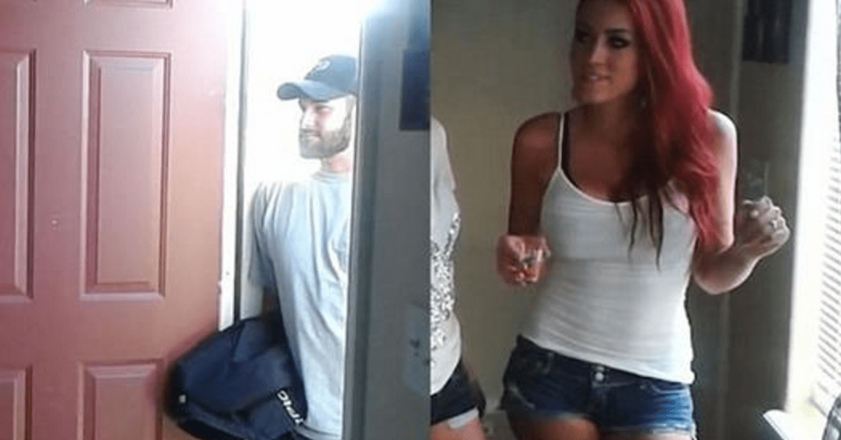 Cheating Husband Gets Busted By Wife In The Act