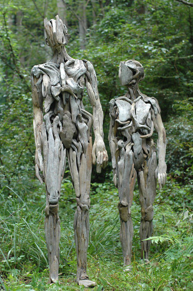 driftwood sculptures