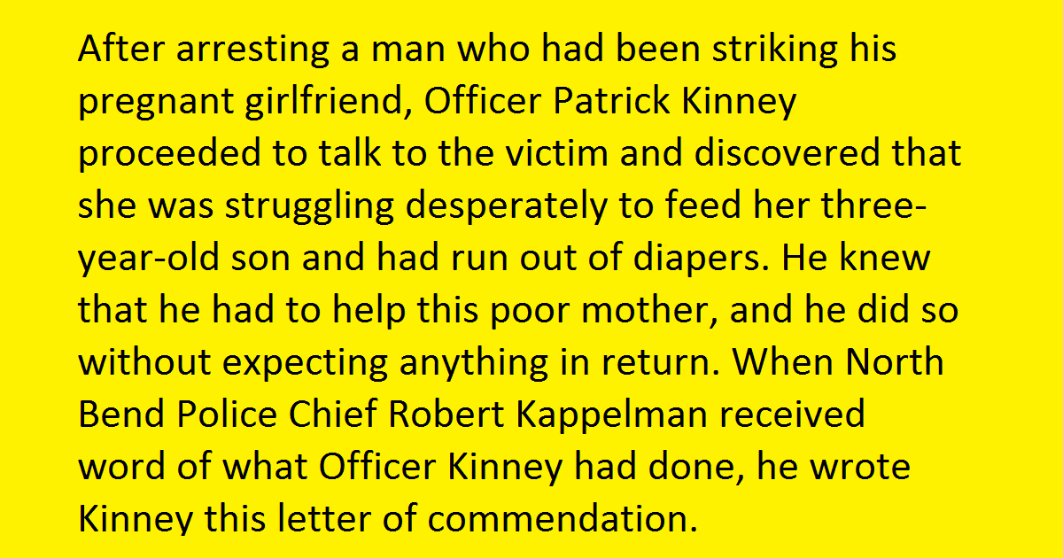 officer kind act