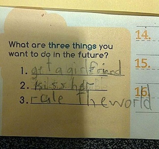 kids funny test answers
