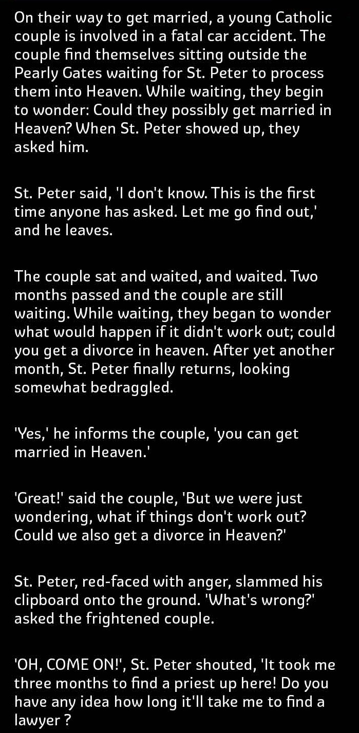 marriage in heaven 