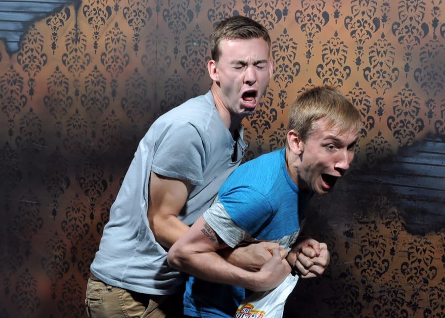 haunted house reactions