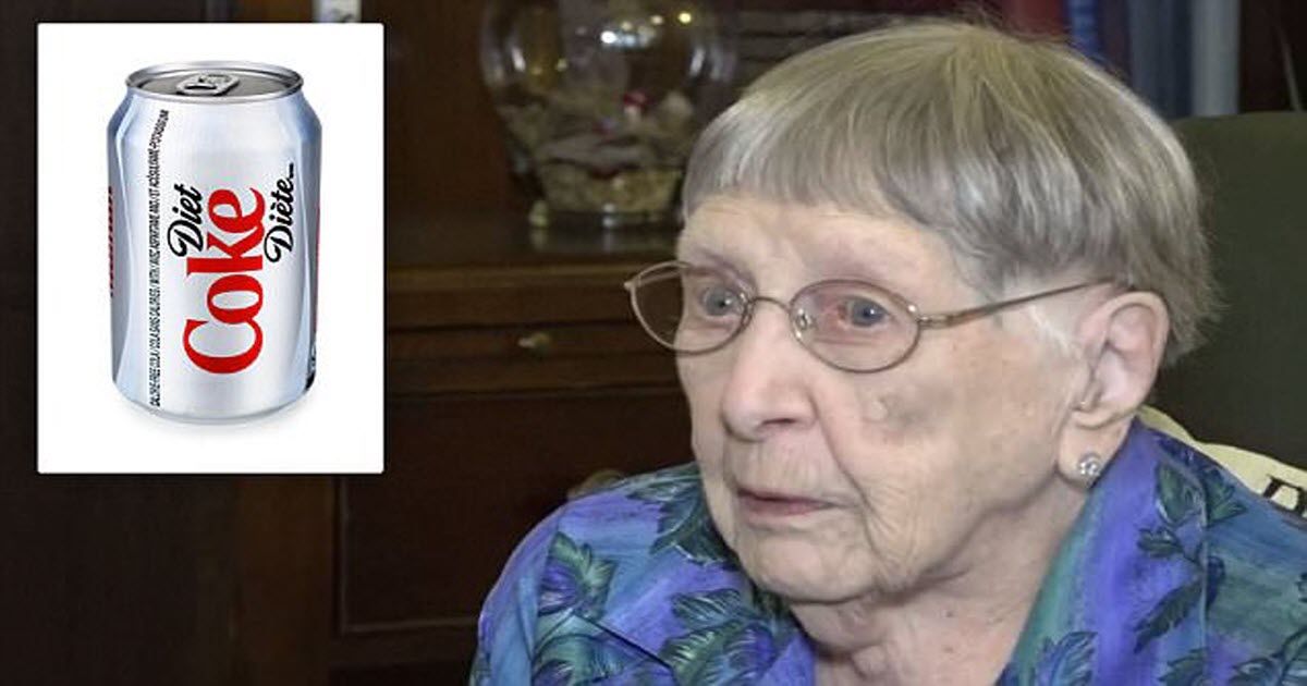 104-Year-Old Woman Swears That Her Daily Diet Coke Is The Key To Old Age