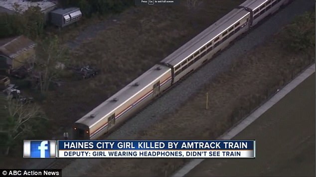 girl killed by train