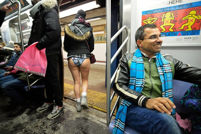 no pants subway ride