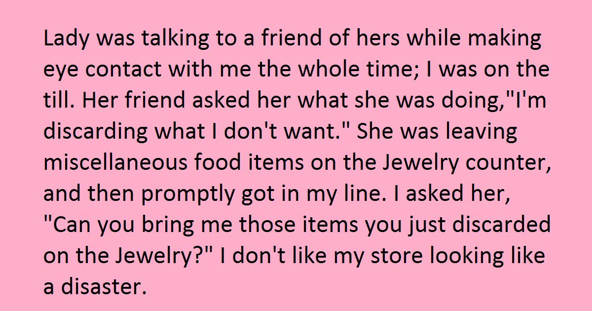 Cashier Calmly Responded After Customer Tried To Trash Her Store