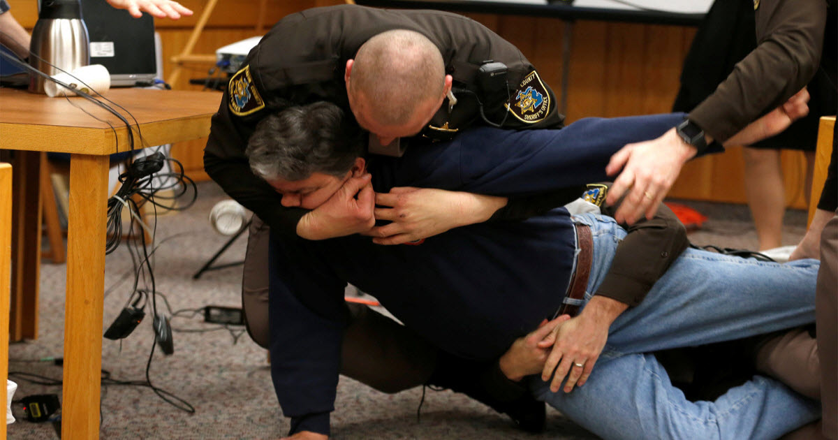 Father Of Three Daughters Who Were All Molested By Larry Nassar Attacks Him In Court