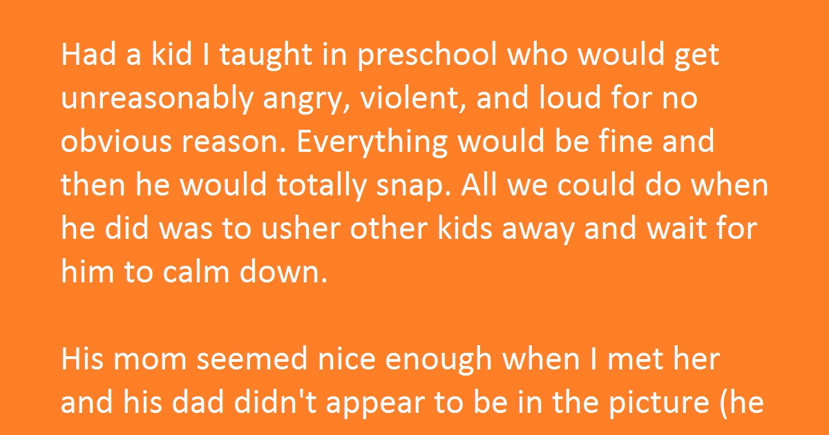 She Was Heartbroken For Her Neglected Pre-School Student