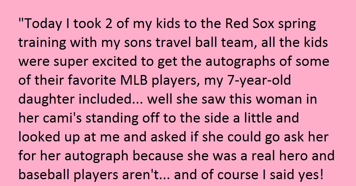 She Took Her Kids To See MLB Baseball Players Training And Things Took An Interesting Turn…
