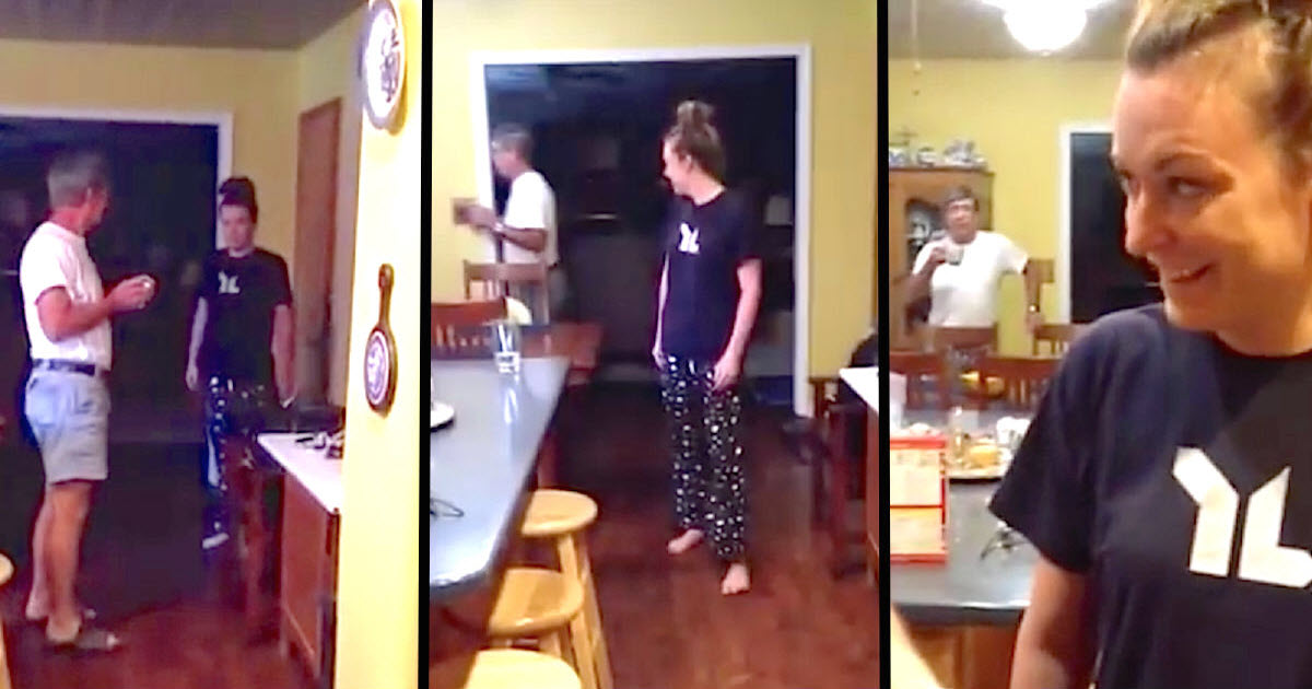 Twin Daughter Comes To Breakfast And Parents Have No Clue She’s Pulled A ‘Twin Switch Surprise’