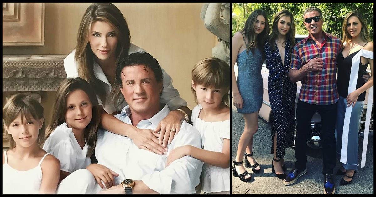 Sylvester Stallone’s Daughters Are All Grown Up And Working As Professional Models
