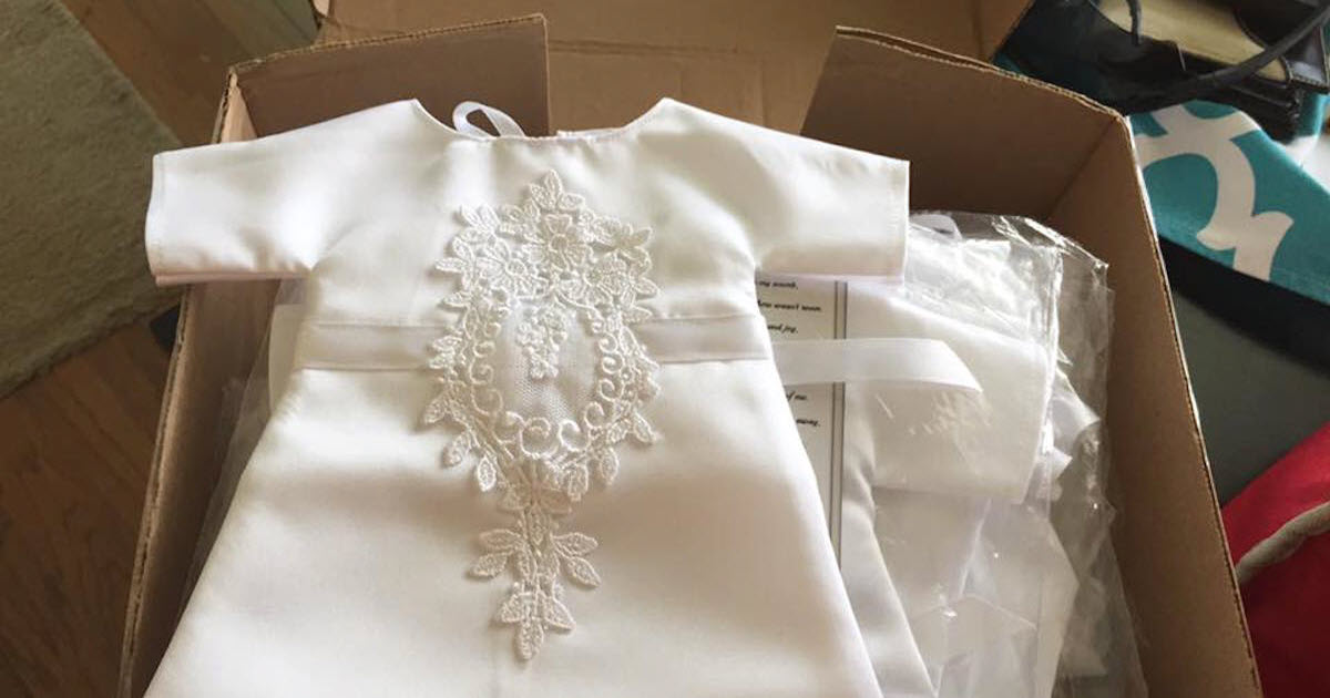 Bride Has Her Wedding Gown Cut Into 17 ‘Angel Gowns’ For Babies Lost Too Soon