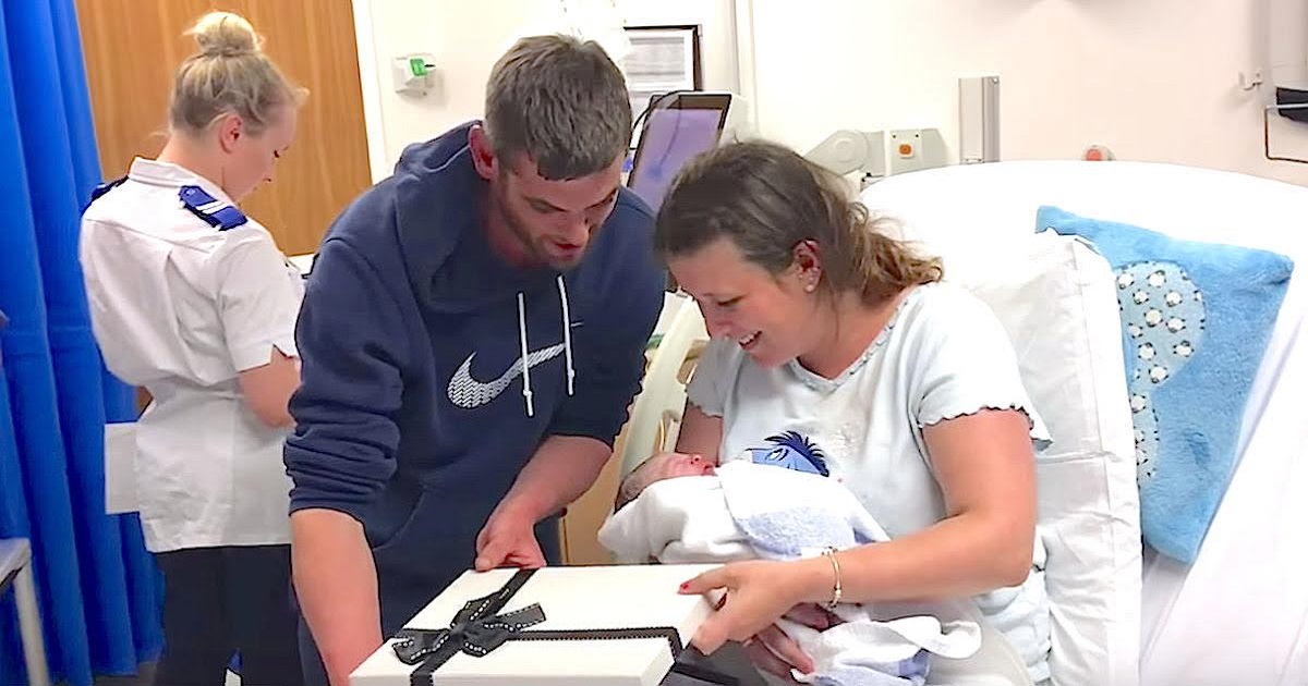 Mom And Dad Get A Huge Surprise On The Day Of Their Son’s Delivery