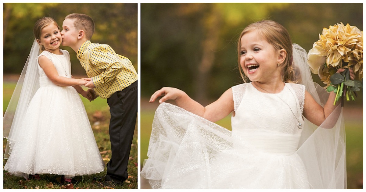 Parents Throw 5-Year-Old Daughter The ‘Wedding’ Of Her Dreams Before 3rd Open-Heart Surgery