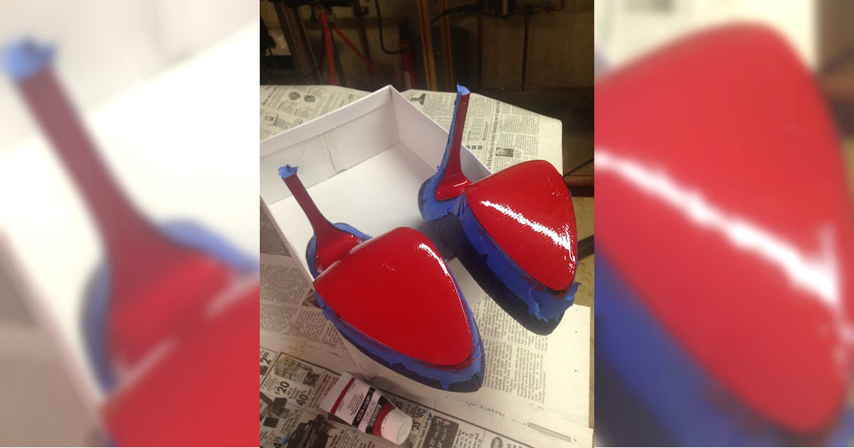 Teen Wants $6,000 Designer Heels, So Sister Makes Them At Home For Just $40