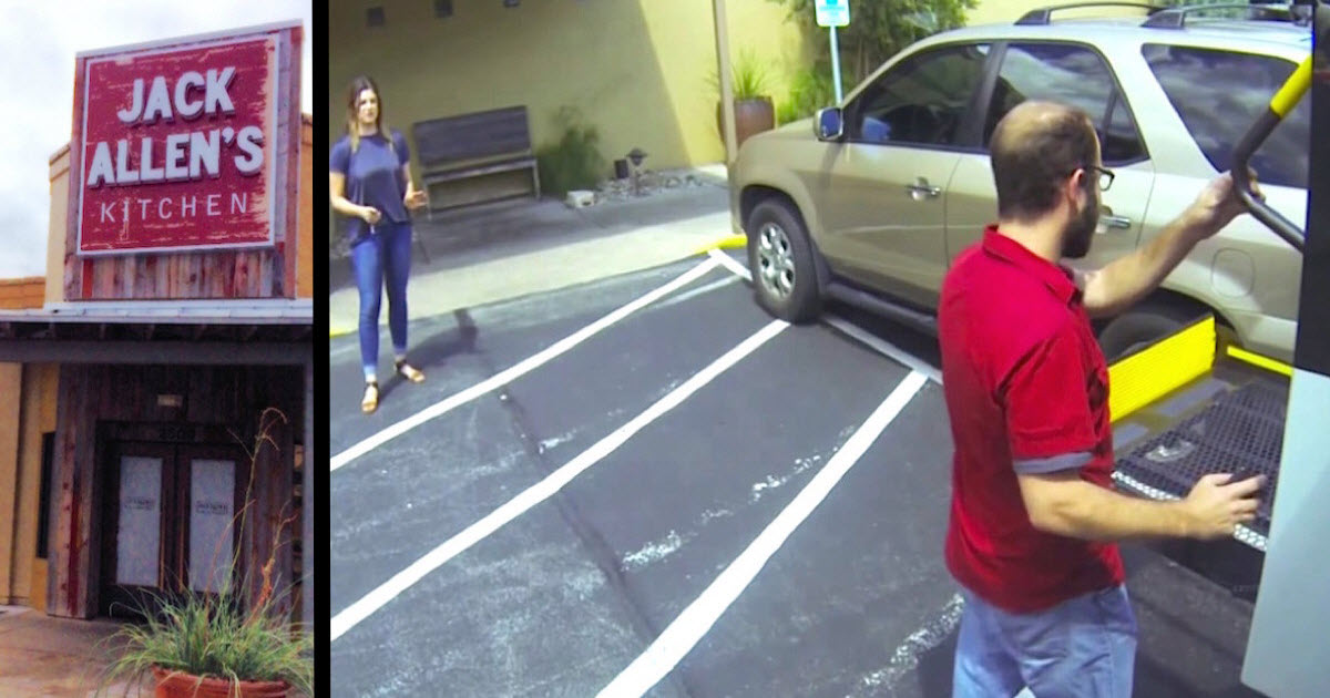 Woman Parks In Restaurant’s Handicap Spot, Then A Disability Van Driver Teaches Her A Lesson
