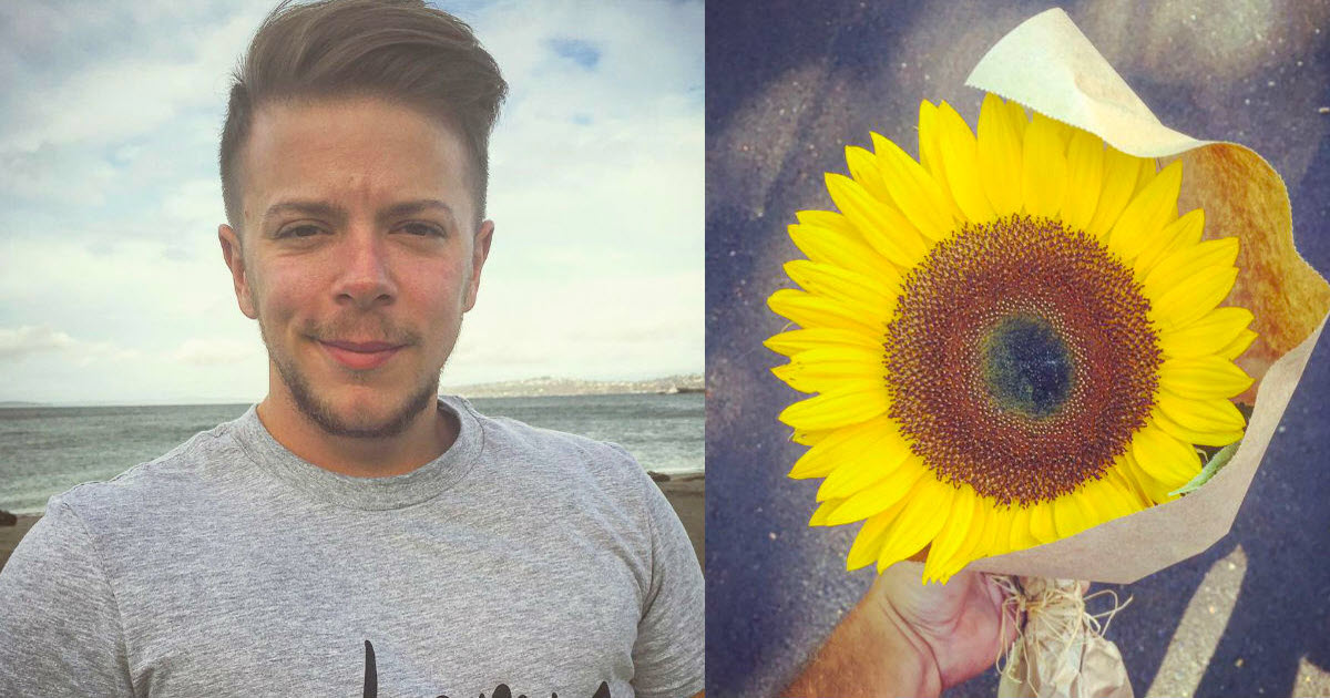 Man Hands A Sunflower To A Crying Stranger Who Says It’s A Sign From Her Deceased Fiancé
