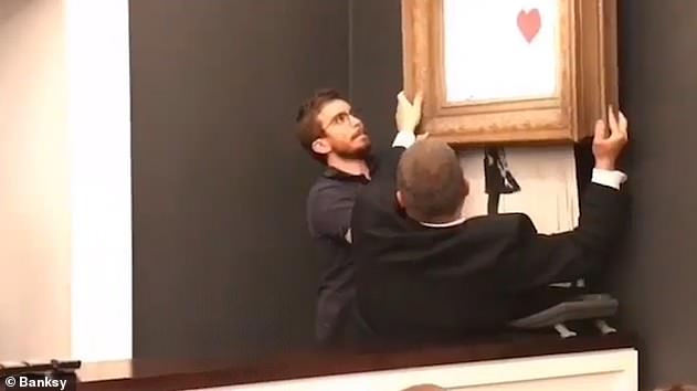 banksy painting auction