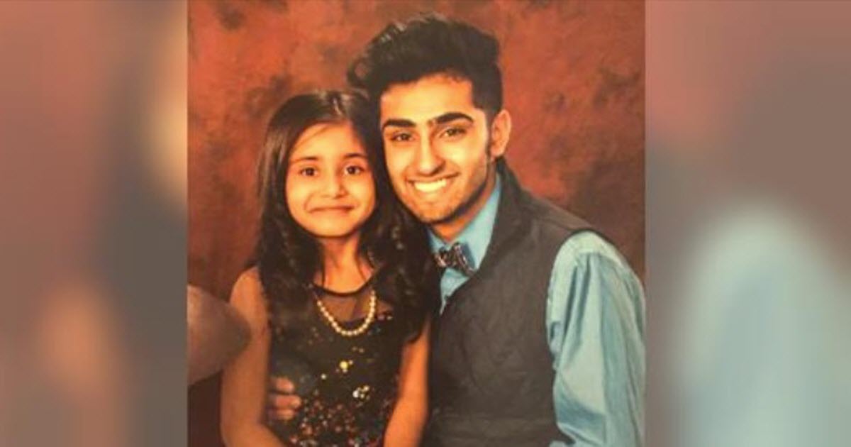 teen takes sister father-daughter dance