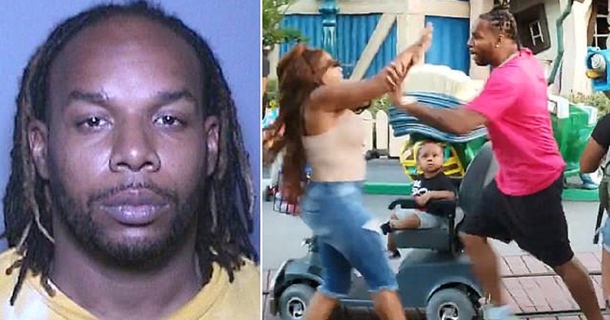 Nevada Man, 35, Who Punched And Slapped His Girlfriend, His Sister And His Brother-In-Law In A Brutal Disneyland Brawl Faces Seven Years In Prison