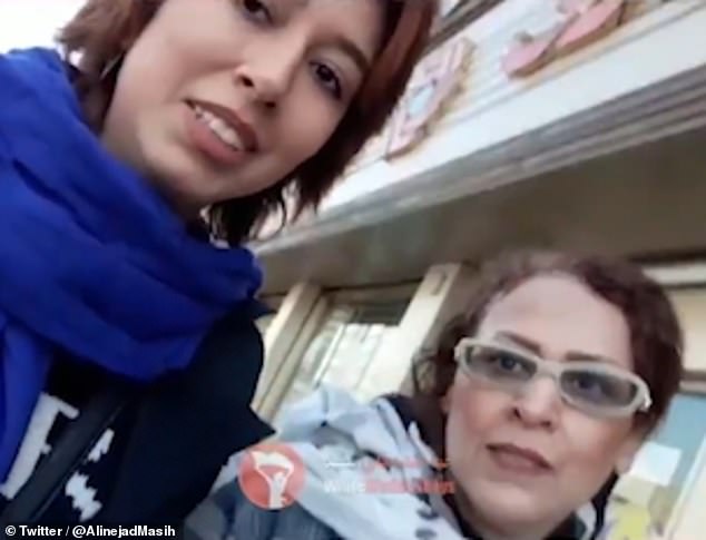 woman jailed taking off hijab